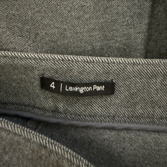 Talbots "Lexington" Size 4 Gray Skinny Leg  Mid-Rise Ankle Length Pants - EUC - Picture 5 of 6